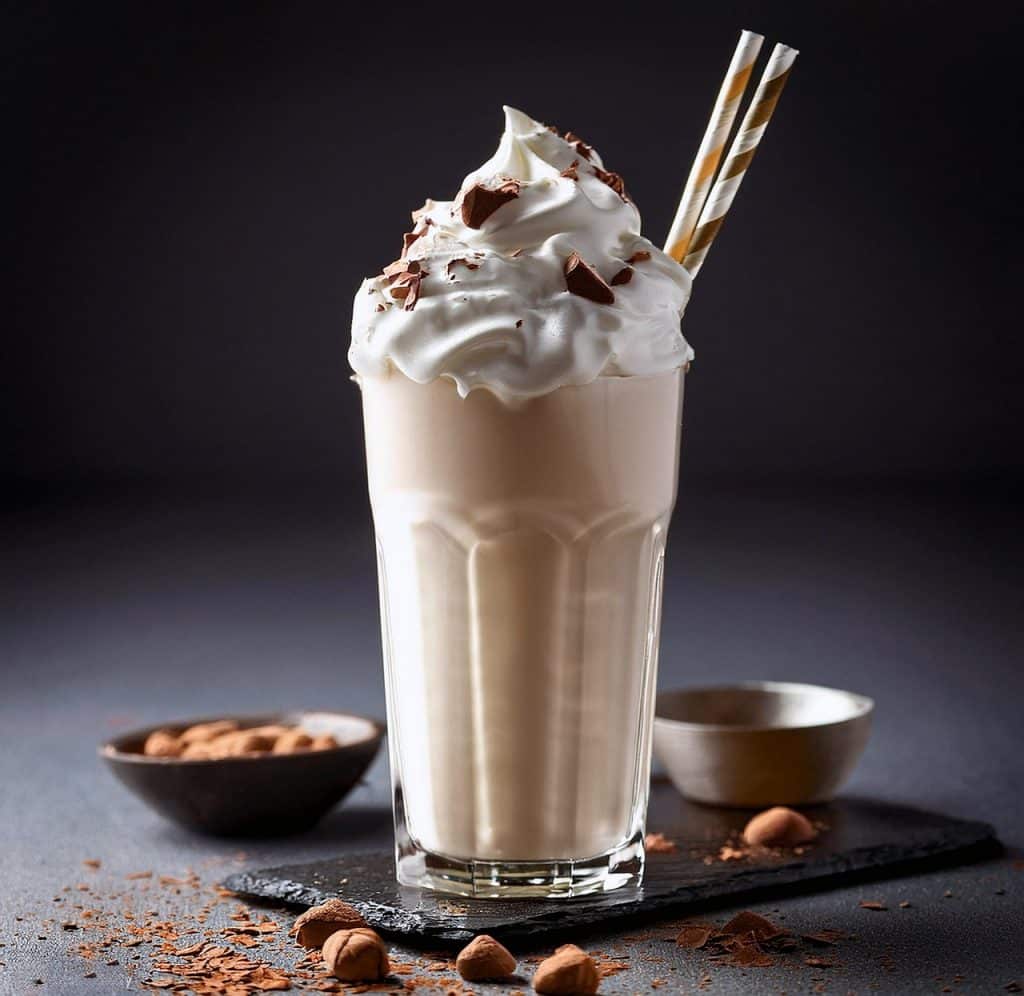 milkshake fait au blender milkshake
