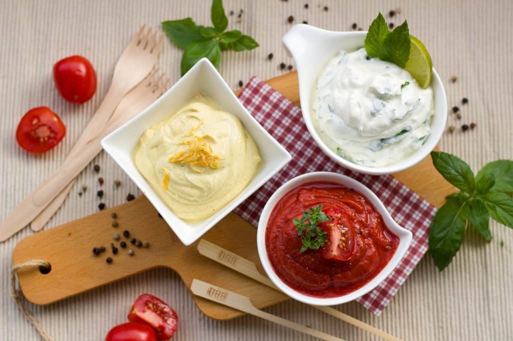 sauce fait avec mixeur à bras